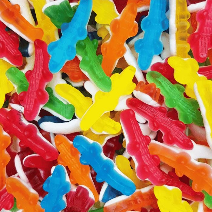 HARIBO- Coccodrillo Gommoso alla Frutta 1Kg