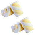 BULGARI- Trecce Bianco&Giallo di Marshmallow 1Kg