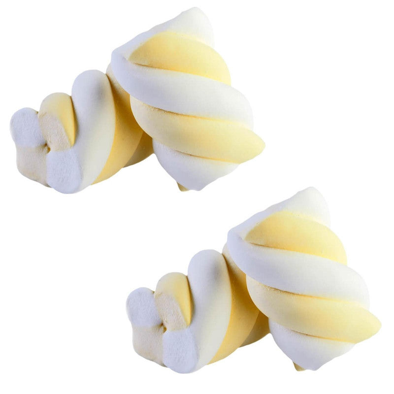 BULGARI- Trecce Bianco&Giallo di Marshmallow 1Kg