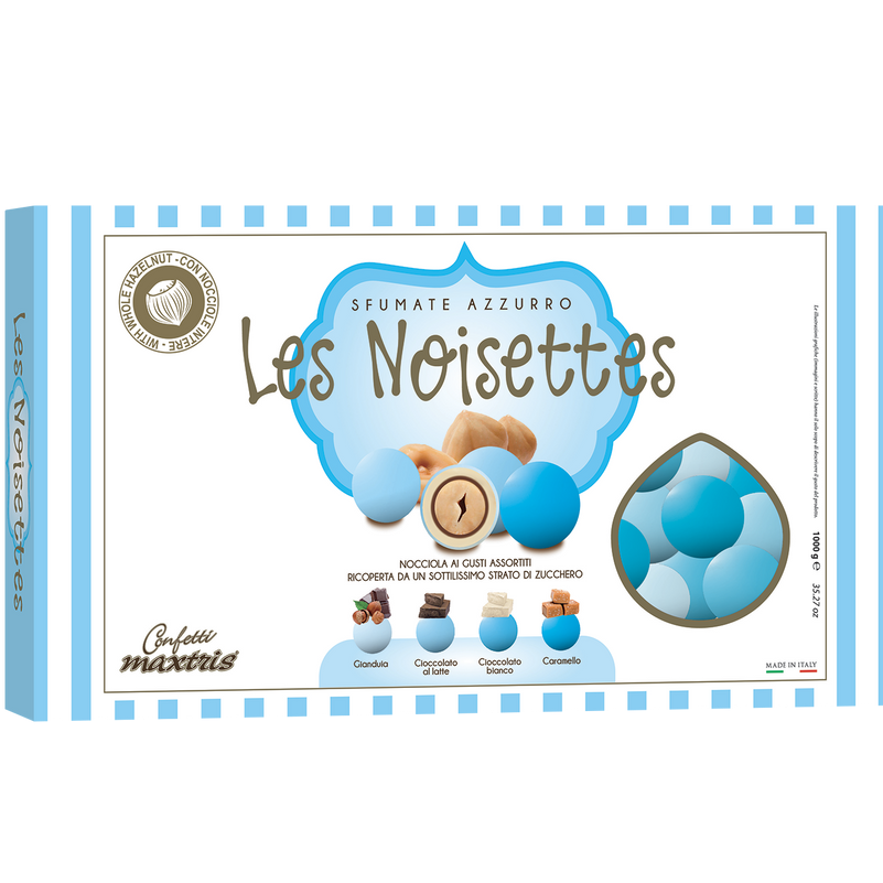 MAXTRIS- Les Noisettes sfumato azzurro