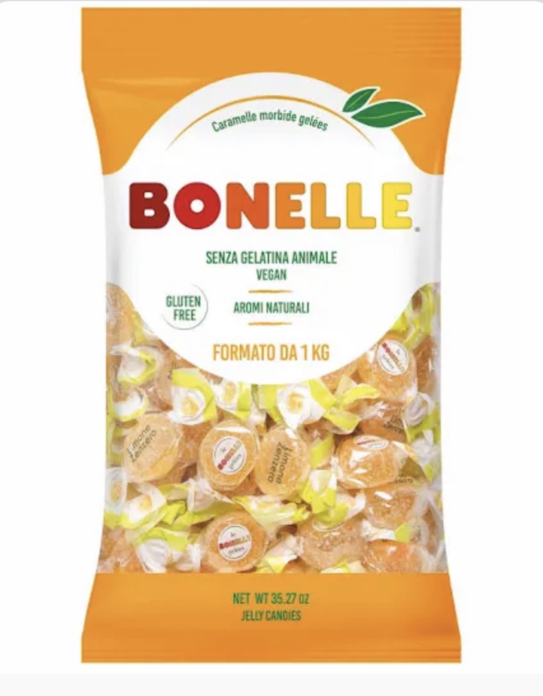 FIDA- Bonelle Limone e Zenzero 1Kg