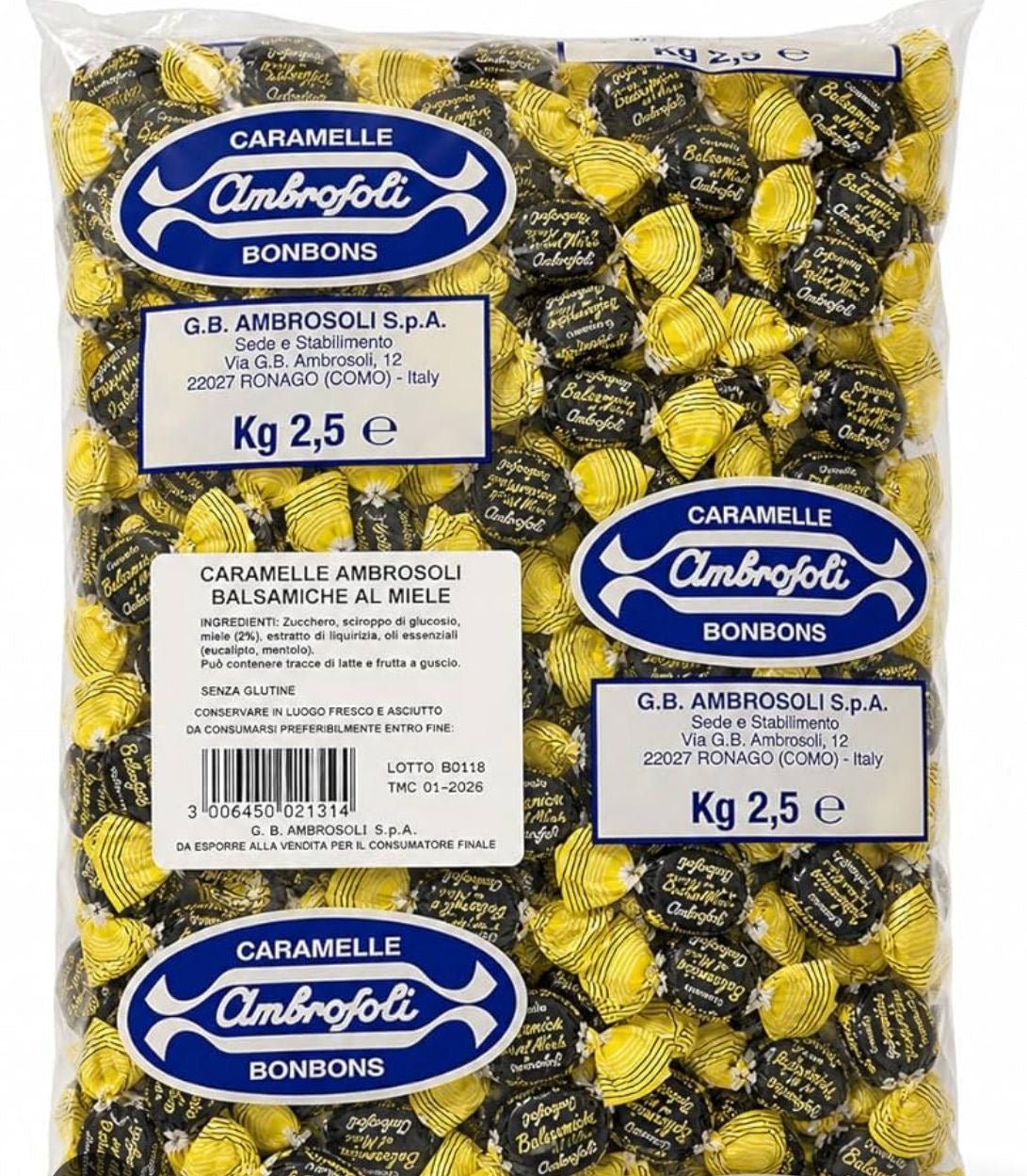AMBROSOLI- Miele e Balsamica 1Kg