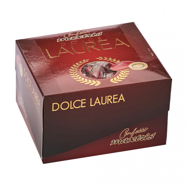 MAXTRIS- Vassoio dolce laurea rosso